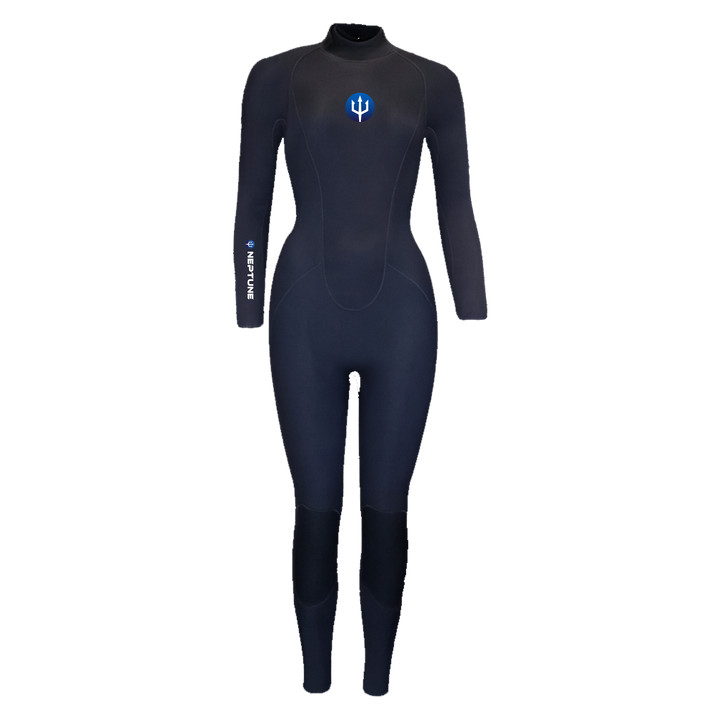 ATLAS 3MM STEAMER REAR ZIP LADIES