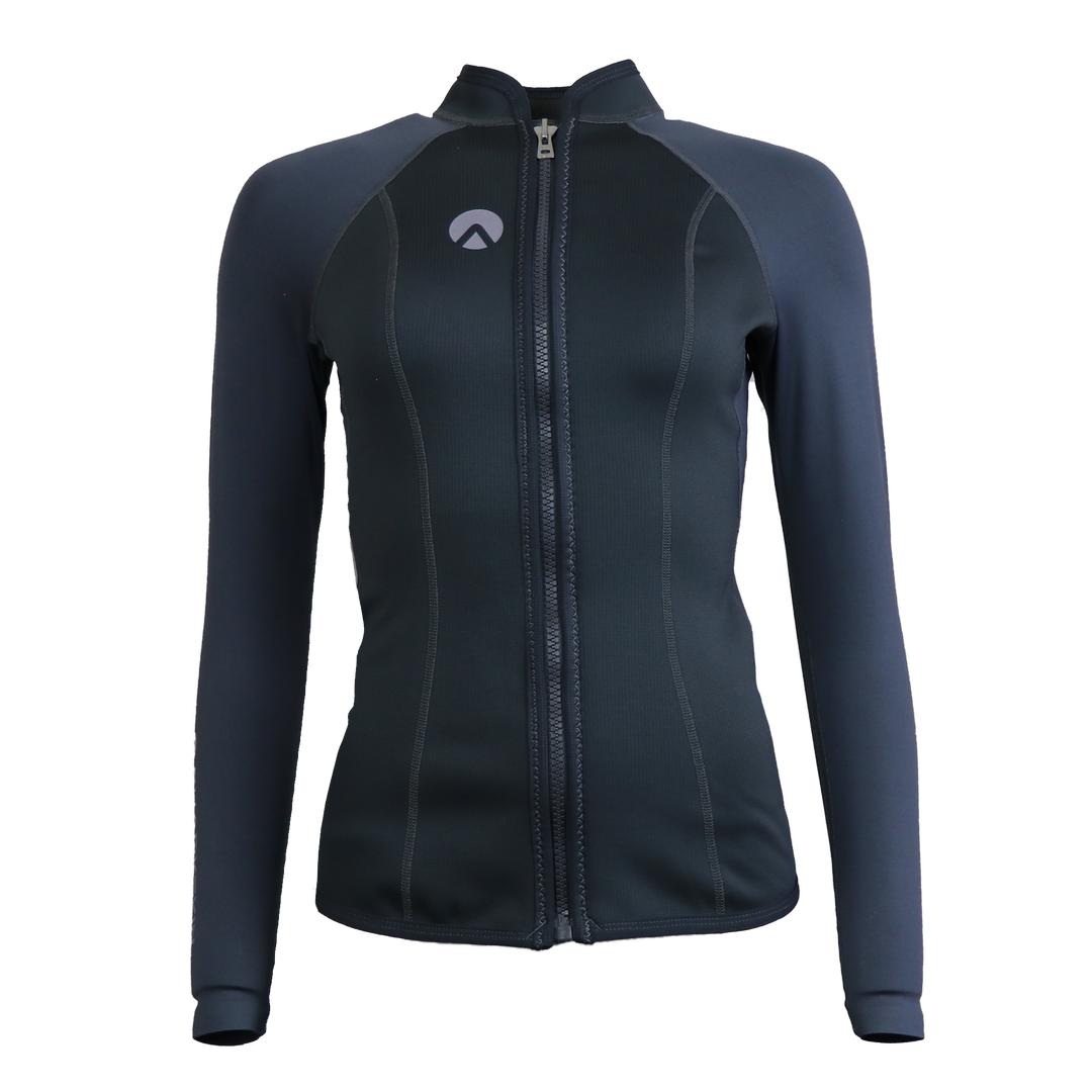 HIGH PERFORMANCE T2 LONG SLEEVE FULL ZIP TOP - WOMENS NEW