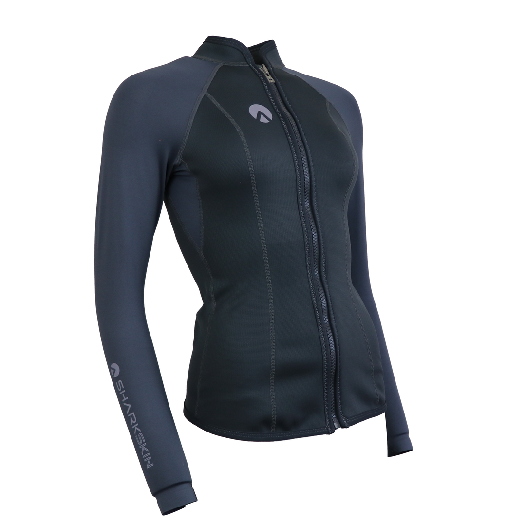 HIGH PERFORMANCE T2 LONG SLEEVE FULL ZIP TOP - WOMENS NEW
