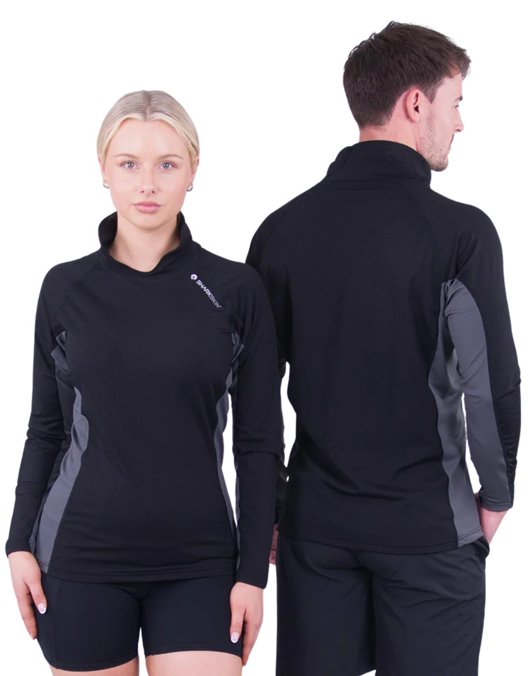 RAPID DRY RASHIE - LONG SLEEVE WITH COLLAR - UNISEX