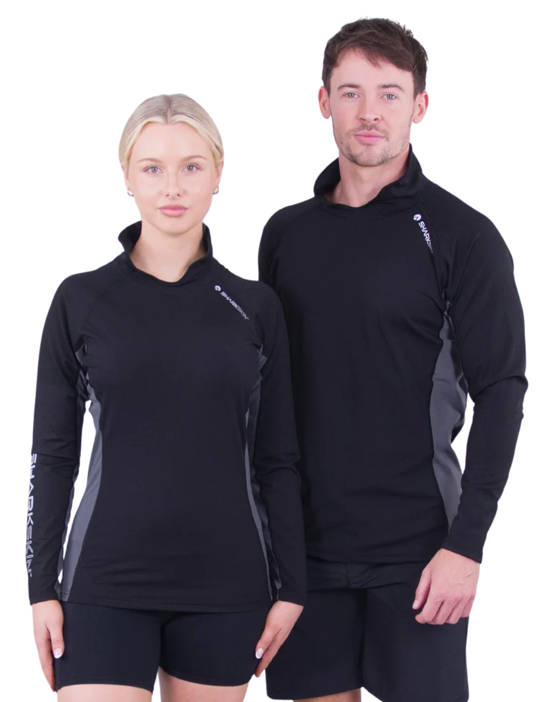 RAPID DRY RASHIE - LONG SLEEVE WITH COLLAR - UNISEX – Sharkskin Australia