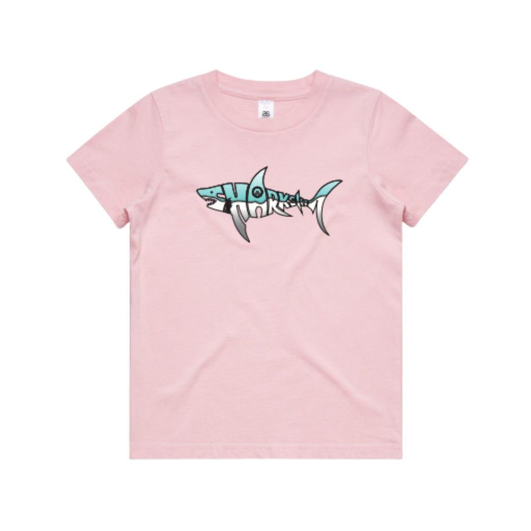 SHARKSKIN WORD SHARK TEE JUNIOR