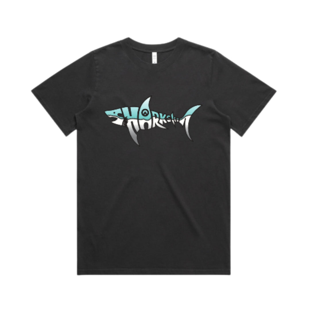 SHARKSKIN WORD SHARK TEE LADIES