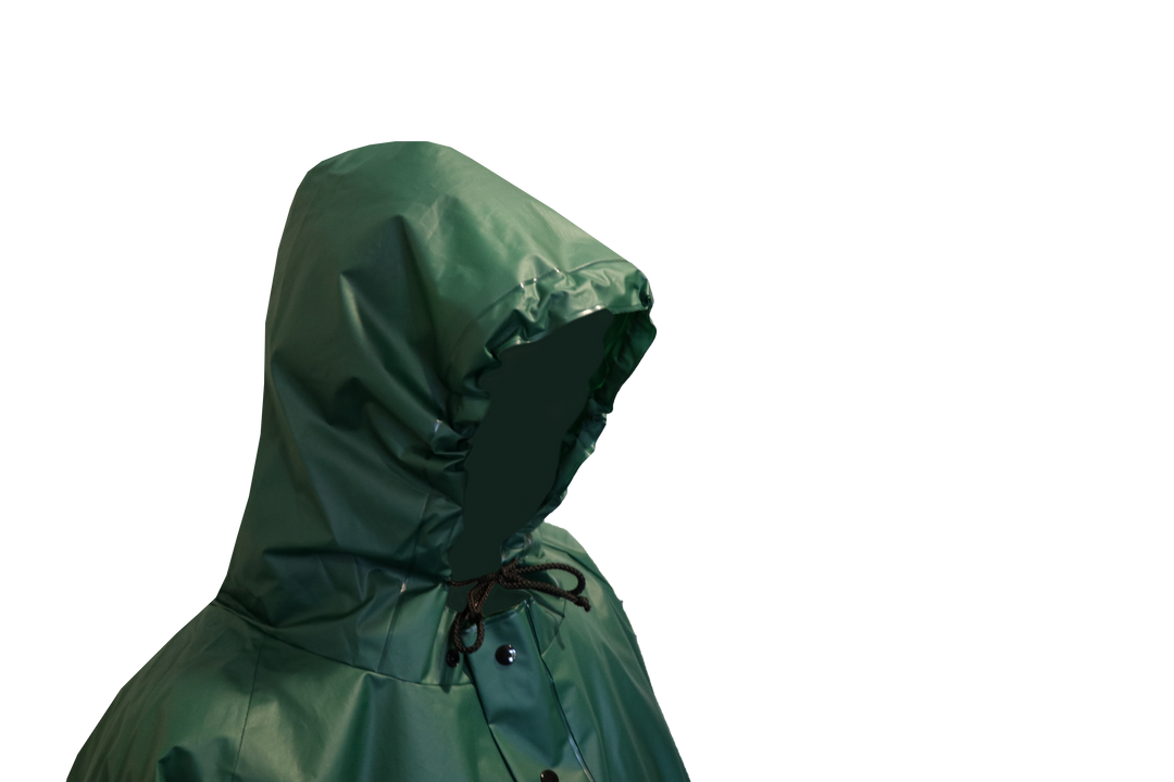 RAIN PONCHO - GREEN