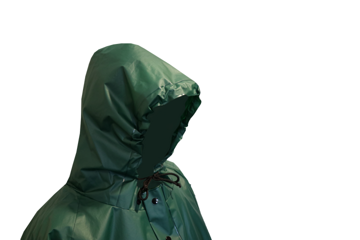 RAIN PONCHO - GREEN