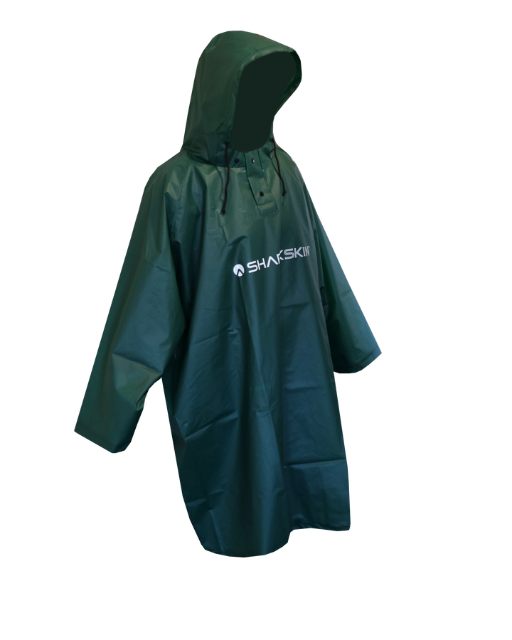 RAIN PONCHO - GREEN