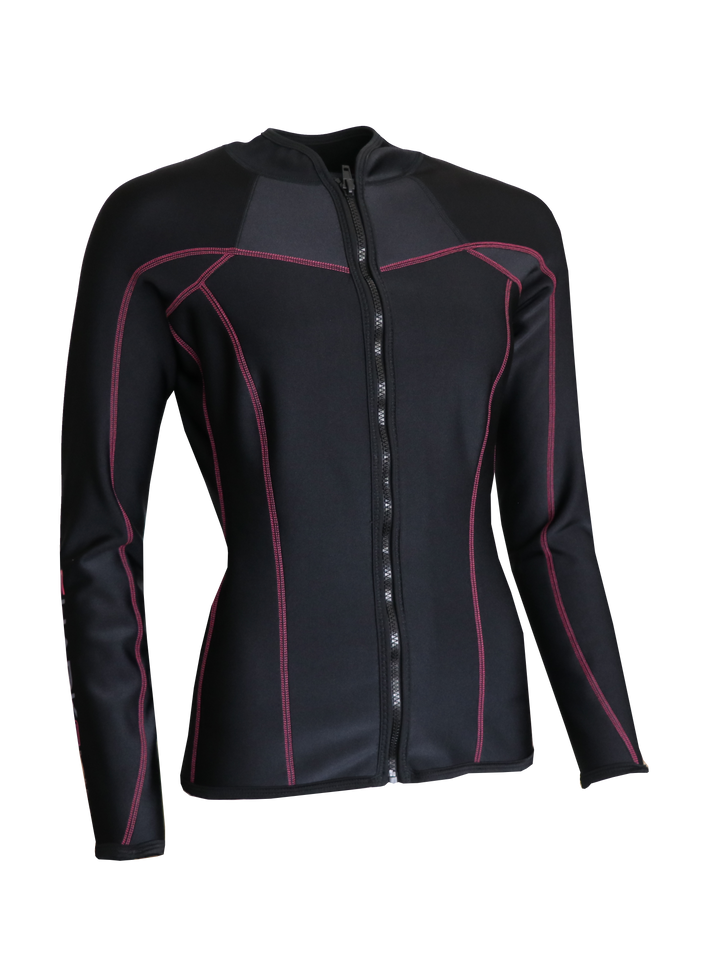 CHILLPROOF LONG SLEEVE FULL ZIP TOP - WOMENS (SECONDS)