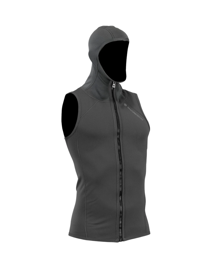 T2 CHILLPROOF FULL ZIP VEST WITH HOOD - MENS