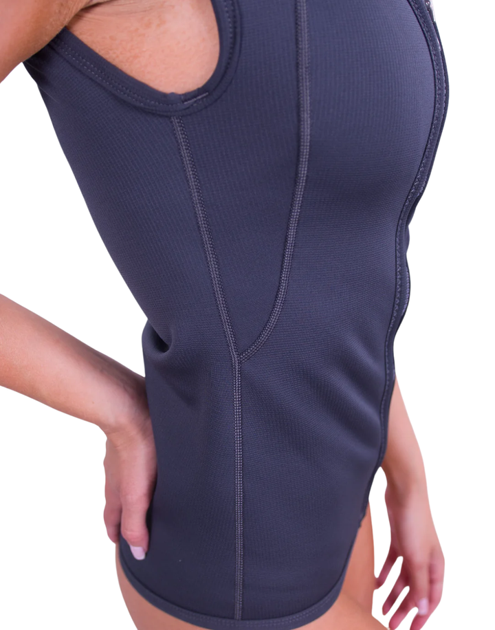 T2 CHILLPROOF FULL ZIP VEST WITH HOOD - WOMENS