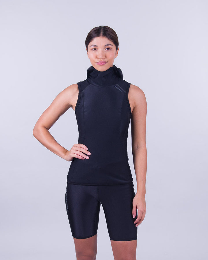 CHILLPROOF VEST WITH HOOD - WOMENS NEW