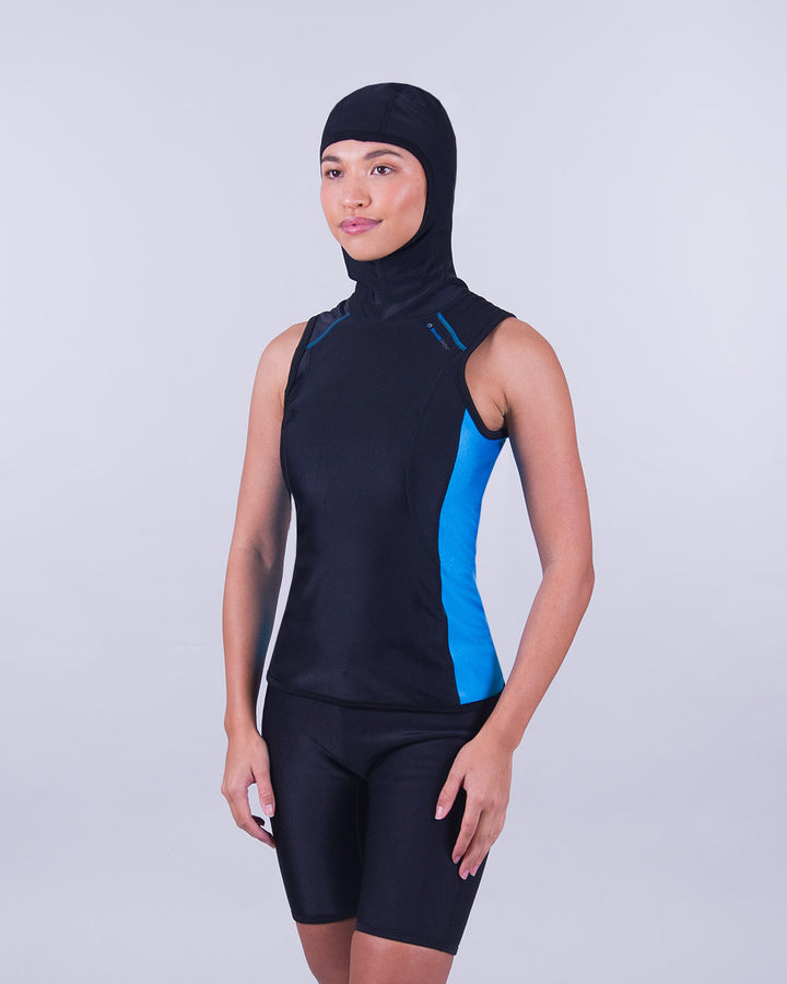 CHILLPROOF VEST WITH HOOD - WOMENS NEW