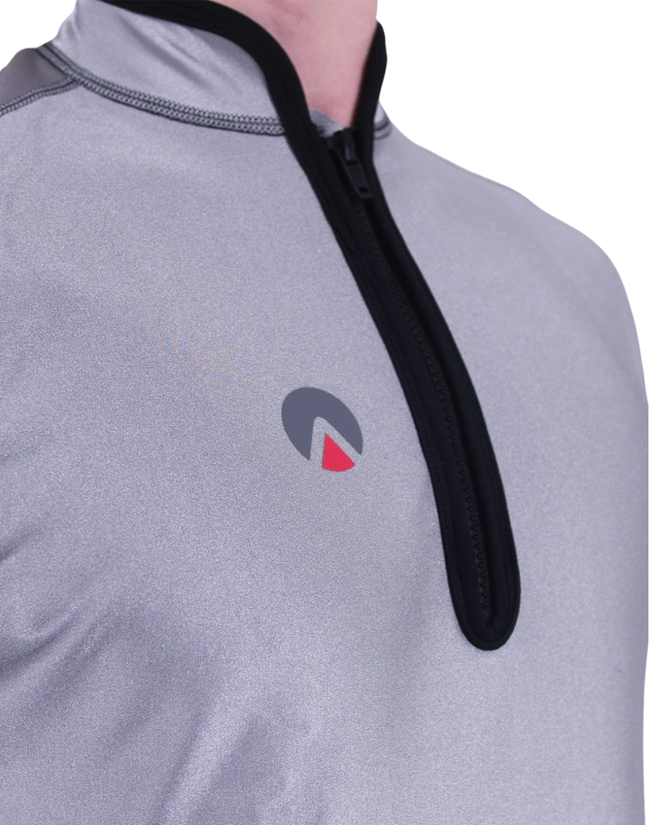 CHILLPROOF LONG SLEEVE CHEST ZIP TOP - MENS