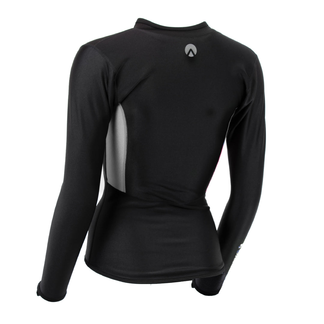 CHILLPROOF LONG SLEEVE CHEST ZIP TOP - WOMENS
