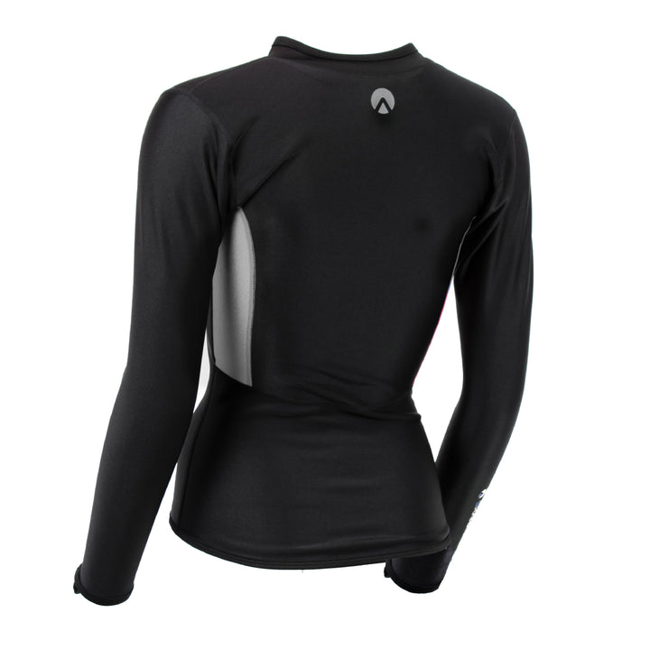 CHILLPROOF LONG SLEEVE CHEST ZIP TOP - WOMENS