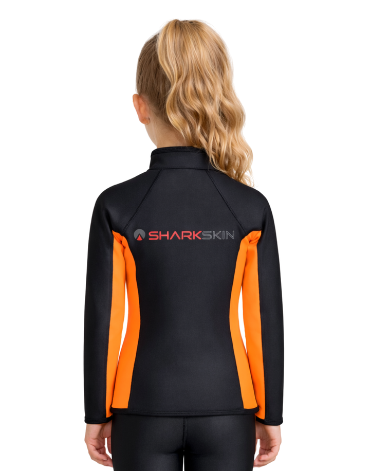 CHILLPROOF LONG SLEEVE FULL ZIP TOP - JUNIOR