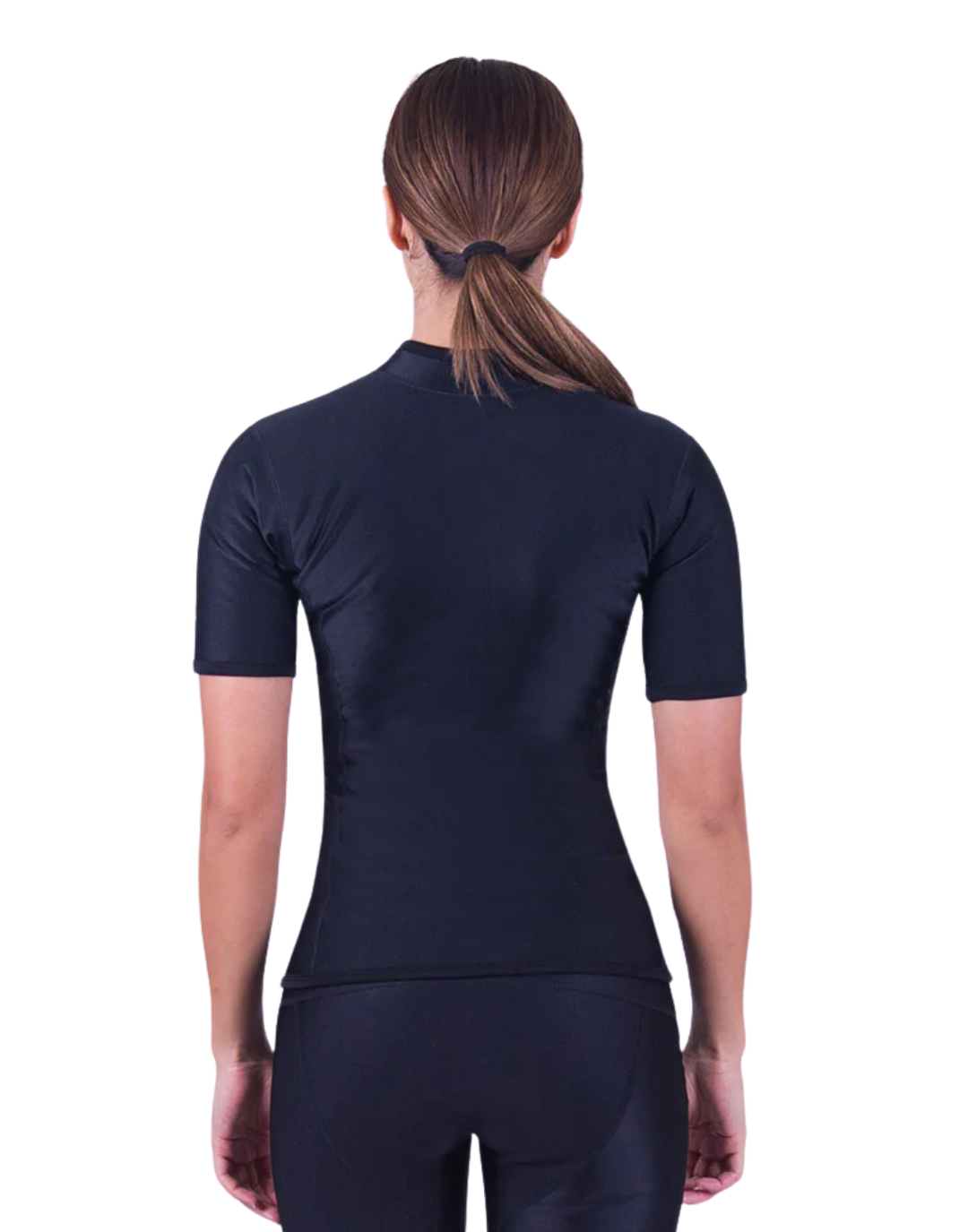 CHILLPROOF SHORT SLEEVE CHEST ZIP - WOMENS NEW