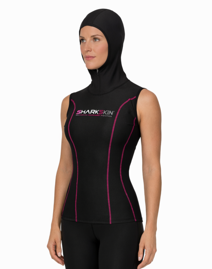 CHILLPROOF VEST WITH HOOD - WOMENS
