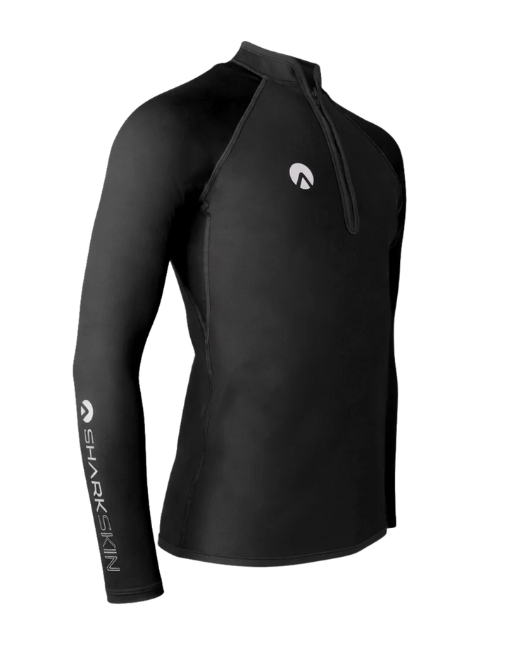 PERFORMANCE LONG SLEEVE CHEST ZIP TOP - MENS NEW