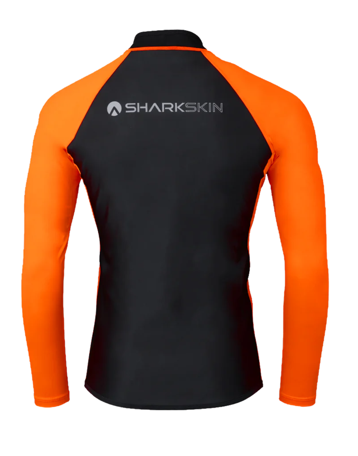 PERFORMANCE LONG SLEEVE CHEST ZIP TOP - MENS NEW