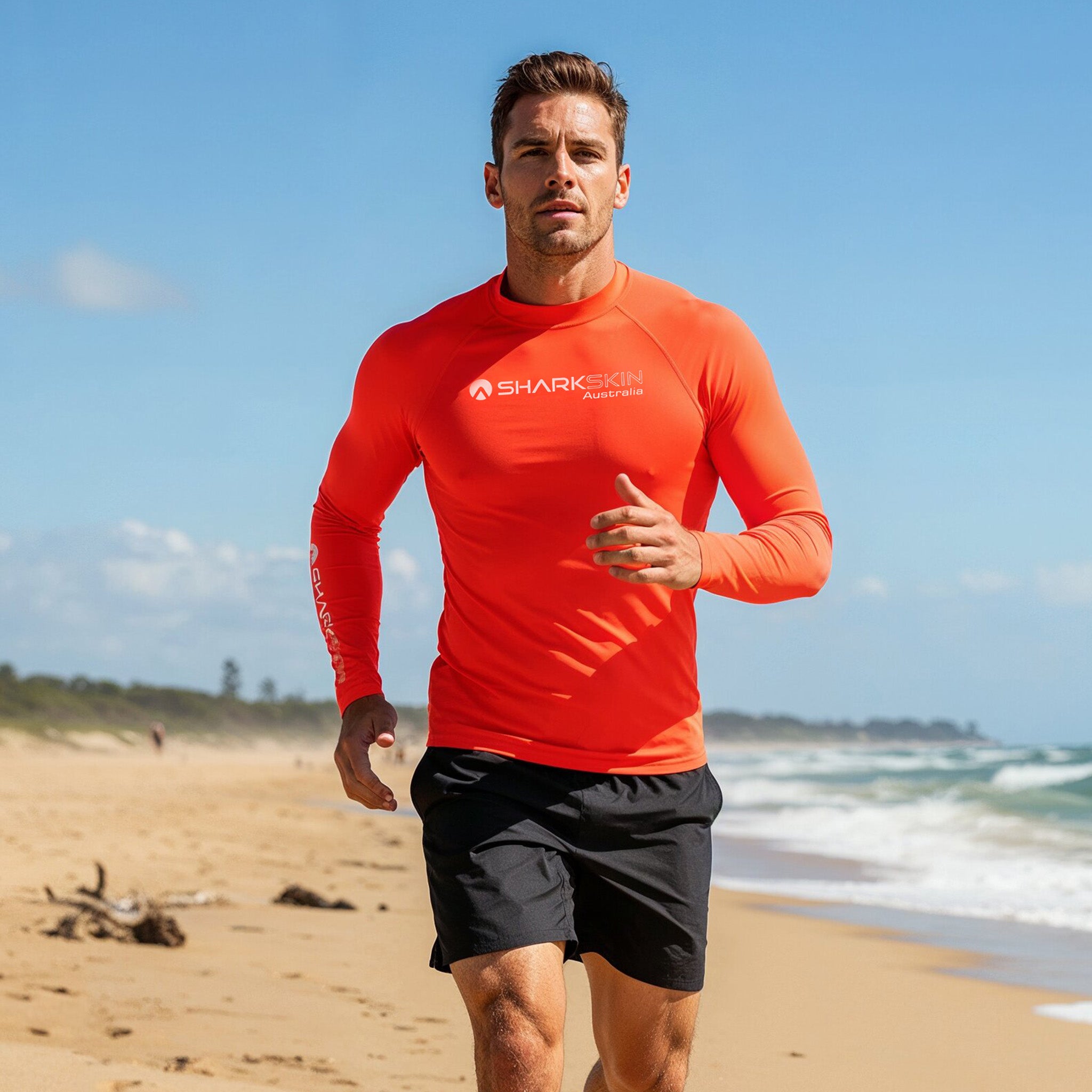 DURA FLEX RASHIE LONG SLEEVE - MENS (SECONDS) – Sharkskin Australia