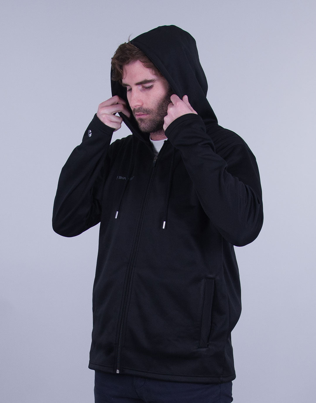 VERSATILE LIGHTWEIGHT JACKET WITH HOOD UNISEX