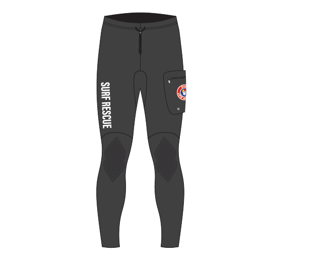 SLSA MEMBERS PATROL 1.5MM NEOPRENE LONG PANTS - WOMENS