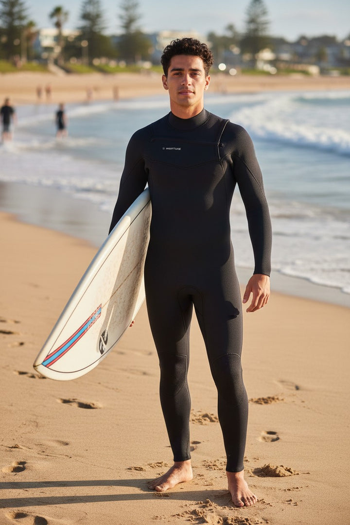 ATLAS 3MM STEAMER CHEST ZIP MENS