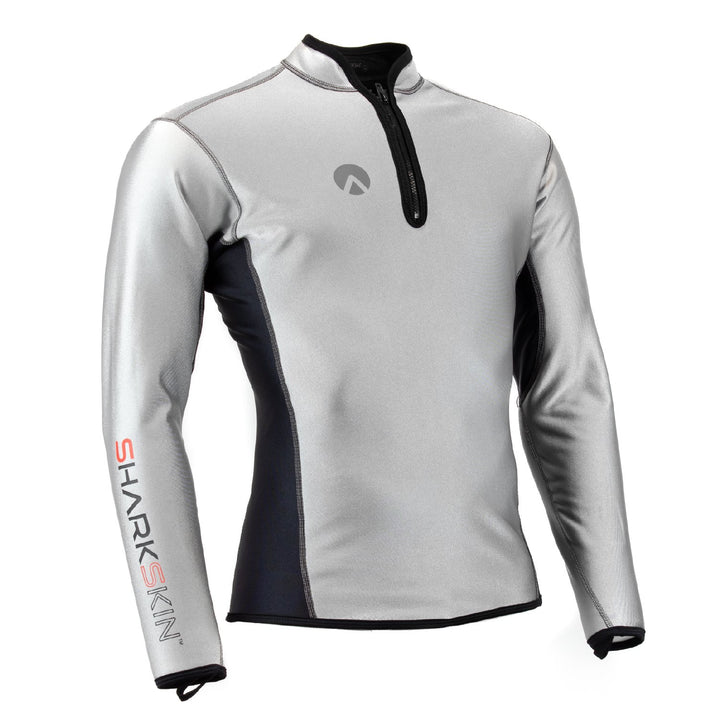 Sharkskin Mens Chillproof Long Sleeve Chest Zip