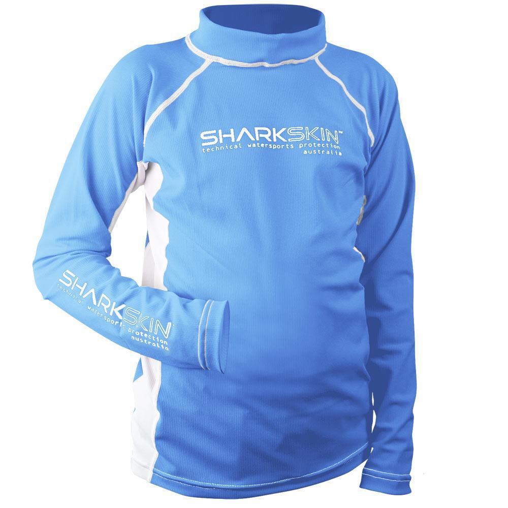 Sharkskin Rapid Dry Long Sleeve - Junior Blue